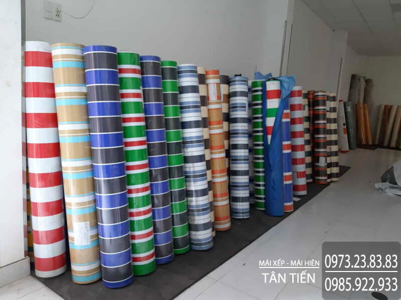 Nguyên liệu sản xuất chất lượng của mái xếp Đà Nẵng